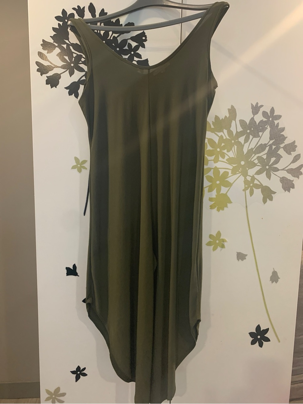 Annalee + Hope Olive Sleeveless Romper